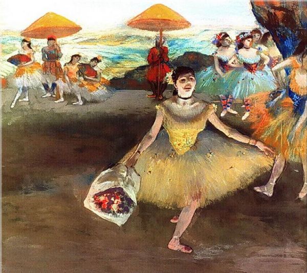 

edgar degas bilder - tÃ¤nzerin auf der bÃ¼hne home decor handcrafts /hd print oil painting on canvas wall art canvas pictures 200107
