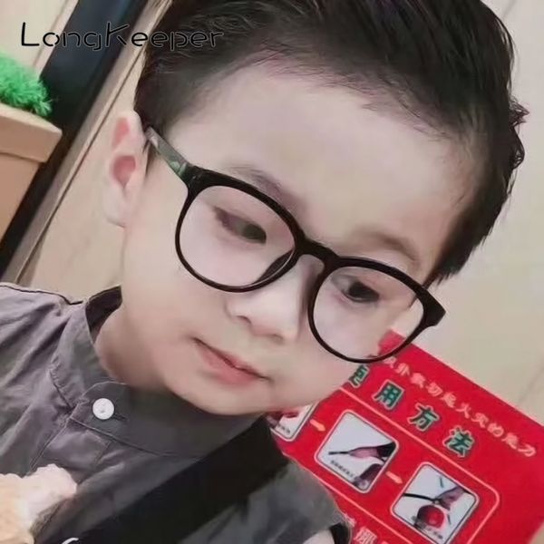 

baby kids glasses frame fashion blue light blocking children boys girls computer eyeglasses optical clear lens anti-uv glasses, White;black