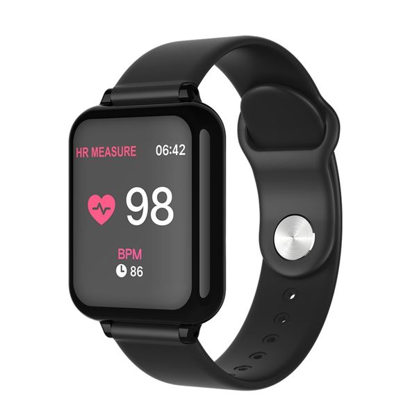 

b57 smart watch waterproof heart rate monitor blood pressure multiple sport mode smartwatch women wearable watch men smart clock