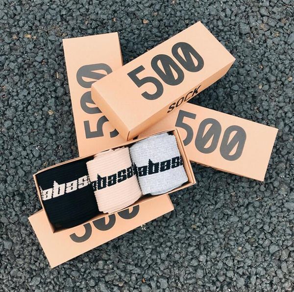 

season 6 calabasas socks mens womens skateboard streetwear stockings over ankle socks wzca hip hop letter print socks, Black