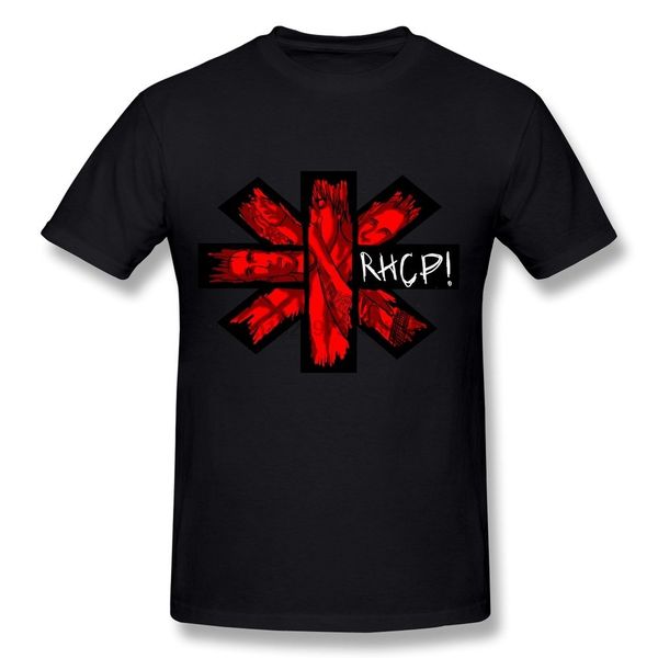 

wunod men's red chilli peppers t-shirt, White;black