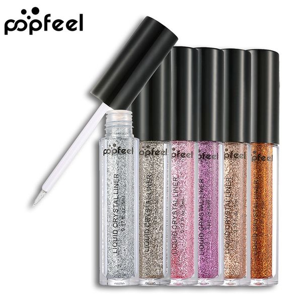 

new popfeel diamond pearl eye shadow powder brightening glitter metallic eyes makeup cosmetic shimmer powder easy to wear