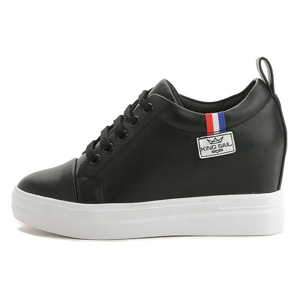 

high heel sneaker vulcanized wedges for shoes women sneakers white sports shoes woman black chunky platform sneakers dames