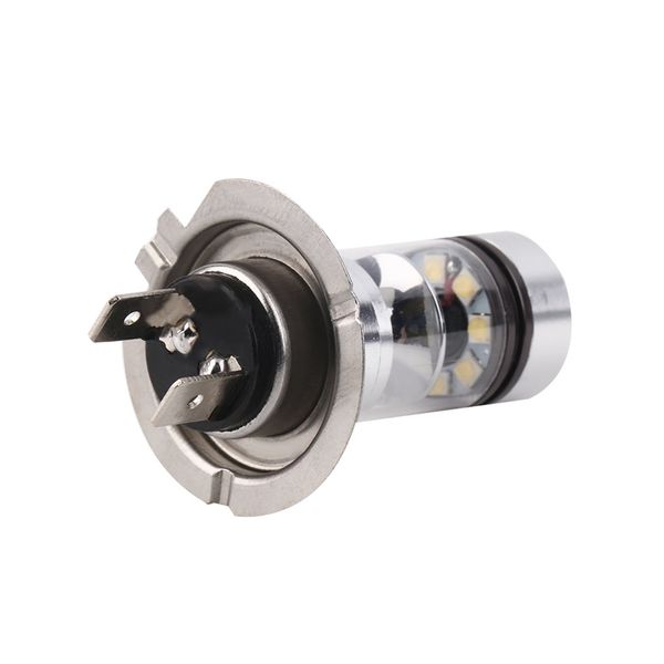 

h7 high power motorcycle lighting high brightness 100w fog light led bulb for car truck direct replacement plug and play