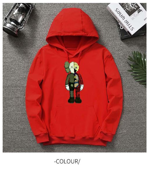 

19 men hoodie selling kwas luxury comfortable brand hoodies fashion trend sweatshirt private custom hip hop sweater -6xl, Black