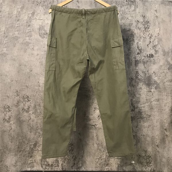 

19ss casual of god fog sweatpants leisure overalls fashion pants drawstring street hop loose hip trousers sport trousers fear whhha, Black