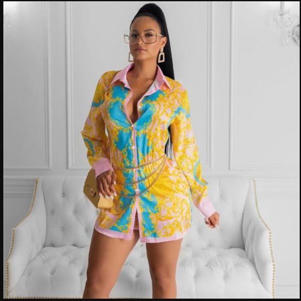 

luxury print womens tracksuits loose 2pcs sets lapel neck single breasted womens tracksuit long sleeve casual female clothing, Gray