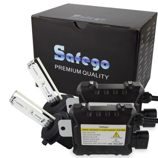 

safego car headlight hid kit xenon h1 h3 h8 h9 h10 h11 880 881 9003 9004 9005 9006 9007 xenon h7 h4 hid kit auto lighting