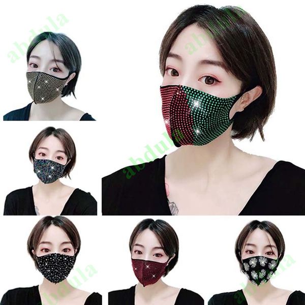 

bling маски rhinestone кристалл face party маска для лица veil ювелирные изделия 2020 новый стиль rhinestone партии маска для женщин мода fa