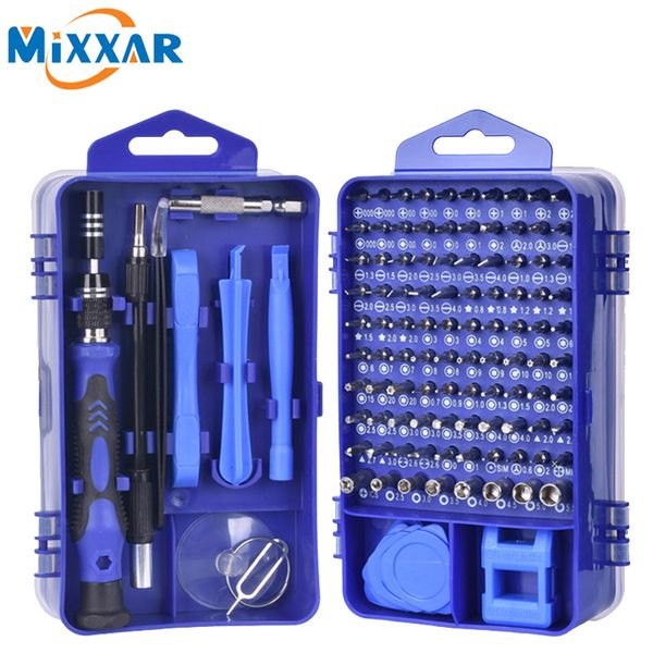 

zk40 phone repair tools kit screwdriver set precision 115 in 1 magnetic torx hex bit screw driver bits insulated multitools