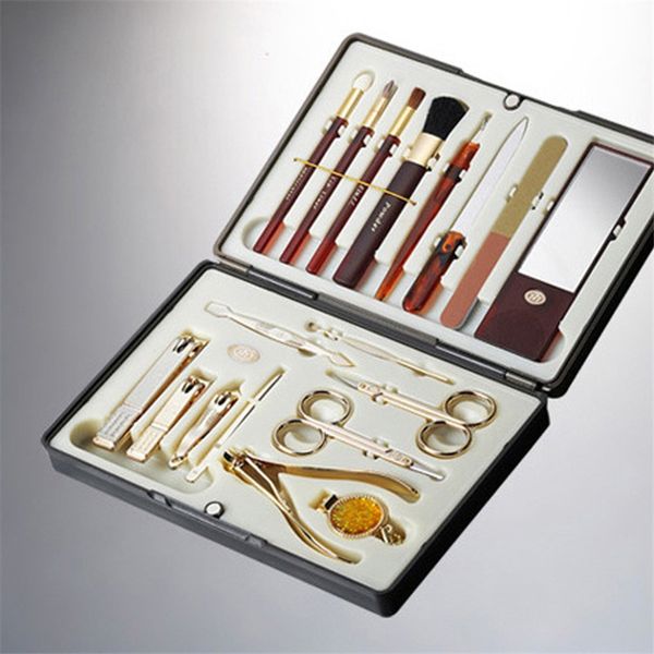 

18 pcs set 777 nail scissors nail clippers set nail scissors clippers eyebrow scissors gifts ts-6000g