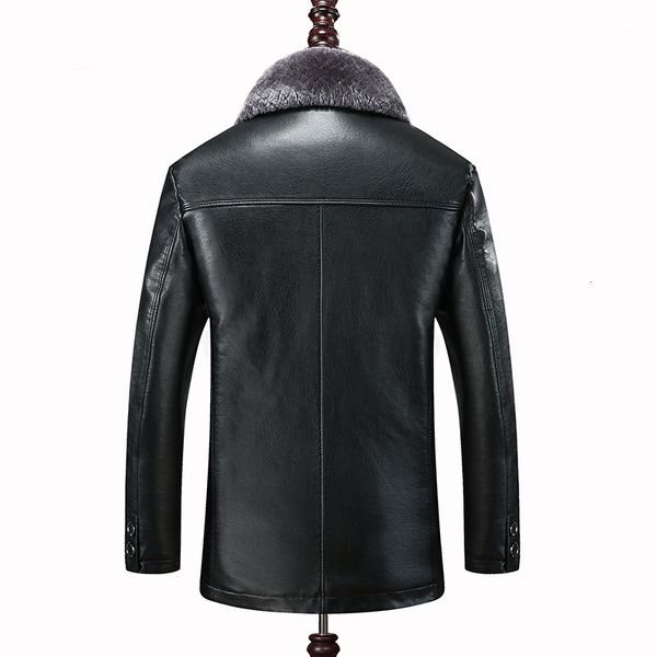 

new big plus size 10xl 9xl 8xl genuine leather coat for men sheepskin leather hooded jacket winter jackets for men ing, Black