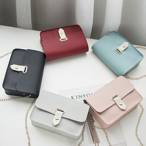 

fashion women wild messenger bags cute slung shoulder small square bag trend korean version handbags mini bolsos mujer