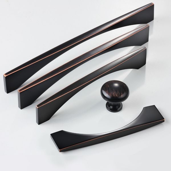 2019 Modern Kitchen Cabinet Drawer Knobs And Pulls Black Furniture
