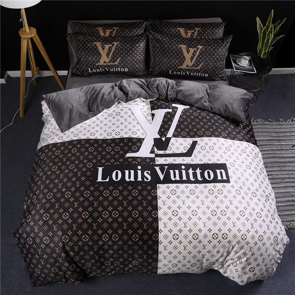 

Модное постельное белье Flower Designer 4PCS Комплект постельного белья King Size Home Texitle (1PC Пр