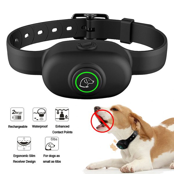 

dog training collar electric shock collar for dogs rechargeable waterproof pet training dog french bulldog puppiescollar anti barking device