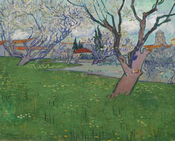 

vincent van gogh oil painting on canvas orchard iin blossom v2 home decor handpainted & hd print wall art canvas pictures 191029