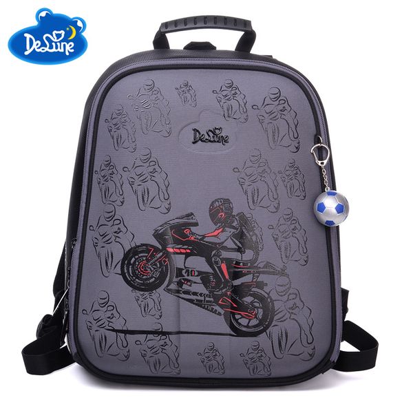 

russian style school bags for boys cartoon cars motorcycle waterproof orthopedic backpack school portfolio children backpacks
