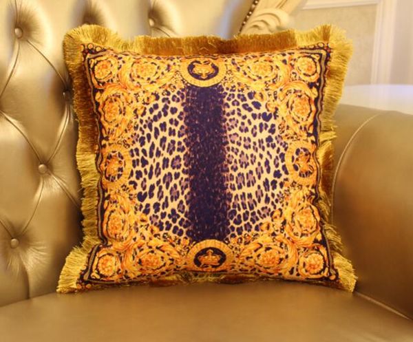 Classic Palace Pillowcase Sofa Ins Cushion Home Sexy Leopard Horse