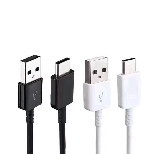 Nuovo caricabatterie rapido OEM S8 Tipo C Cavo USB Qualità A ++++ Per Samsung Galaxy S9 S10 Plus Nota 9 8 7 6 LG G5 Cavo dati Huawei P9 1.2M 4FT Tipo-C