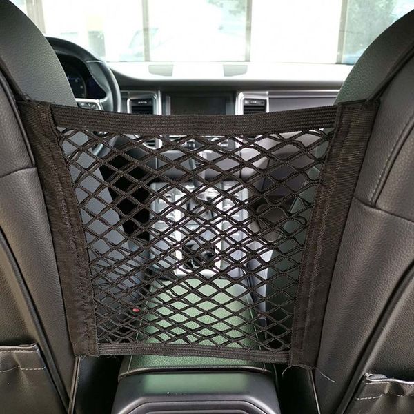 

mesh trunk car organizer net goods universal storage rear seat back stowing tidying auto accessories travel pocket bag network