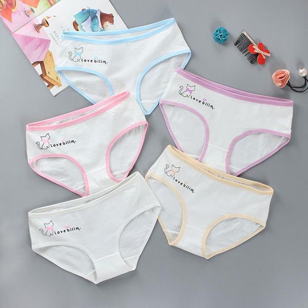 

6pcs/lot cute girl's underwear children's cotton panties children's kids underwear 10-16years, Camo