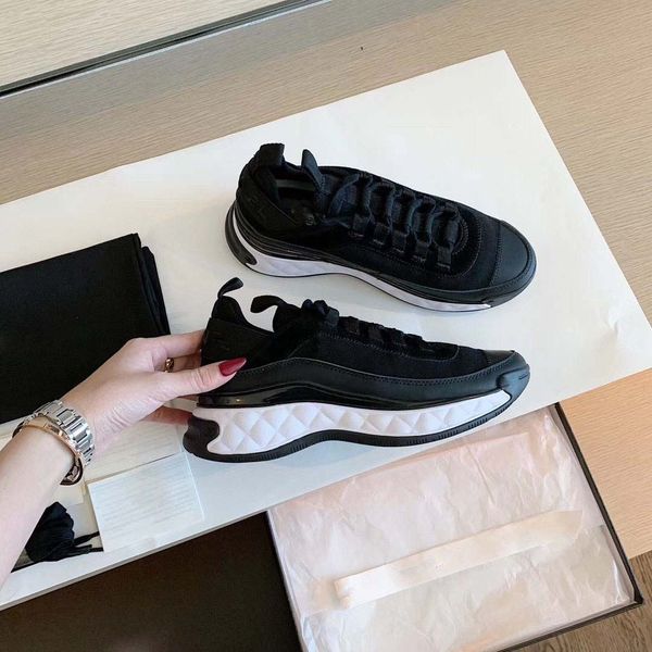 

2020 новые тренеры, дизайнер бархат телячьего смешанных волокон кроссовок, новые дизайнерские кроссовки, мода тренер повседневной обуви, размер: 35-40