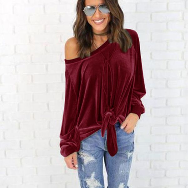 

women's fashion off-shoulder sweatshirt sweater hoodie fitness jogging sports sweater casual print new products, Black