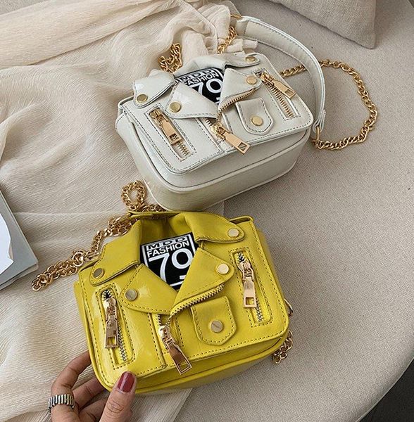 

designer luxury handbags purses women motorcycle bags shape v-neck jacket bags messenger chain totes shoulder bags designer backpack
