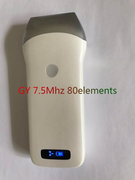 

wifi linear probe with color doppler,wireless ultrasound,ultrasonic linear probe,echo device,probe usg machine