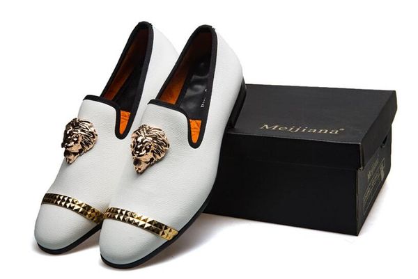 

Роскошный стиль мужское платье вскользь, партия мокасины обуви коровьей одной об