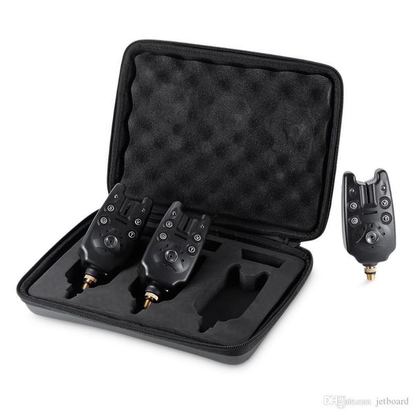 

outlife jy - 1 - 3 3шт box синий светодиодный беспроводной рыбалка укус сигнализации водостойкой регулировка громкости сигналов sensitive зв