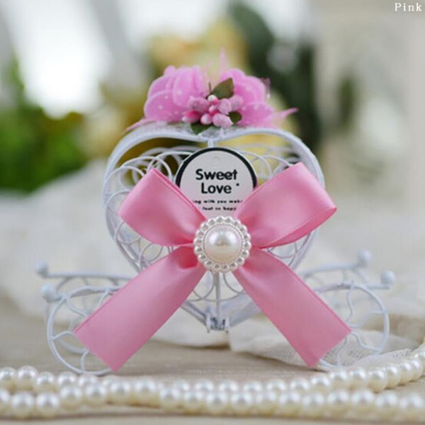 

lovely cinderella pumpkin carriage candy chocolate birthday party wedding decoration favour heart party food gift boxes packing