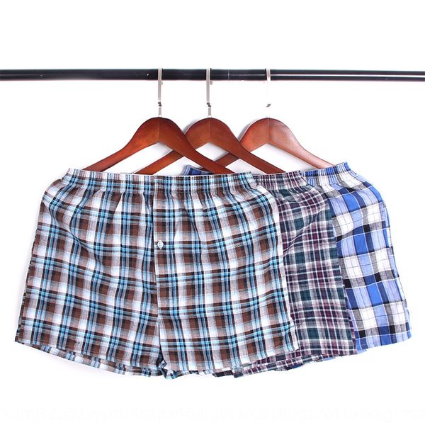 

arlo underwear and pants men's loose cotton underwear men's four-corner shorts cotton boxer shorts large size old people's ho, Black;white