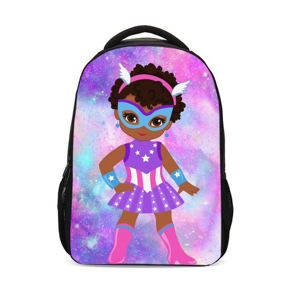 

backpacks for girls fantasy angel cartoon cool mask girl 3d printing bookbag travel backbag teenager school bags mochila escolar