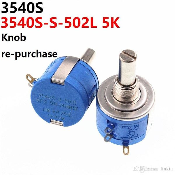 

multi-turn precision winding potentiometer 3540s 3540 5k 502