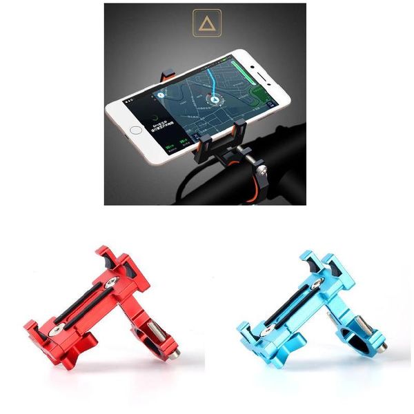 

universal bike phone holder aluminum alloy motorcycle bicycle mtb handlebar gps mount ya88