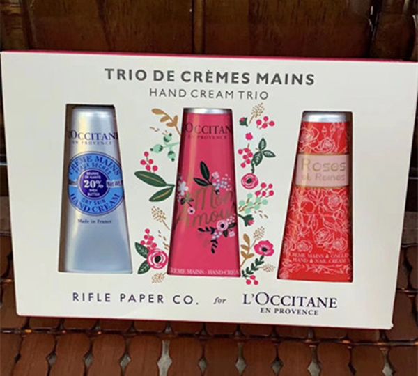

gift box hand cream kit en provence 3/4pcs set 30ml hands skin care with gift bag