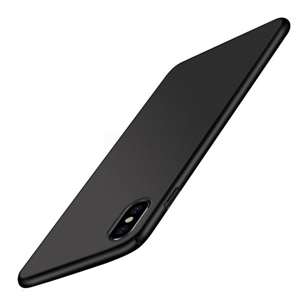 

гладкий полностью защитный (голая текстура телефона) матовая отделка жесткий чехол для iphone x