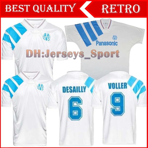 

maillot de foot om old marseille retro 1991 1992 1993 extra size xxl 2xl payet boli olympique de marseille soccer football jerseys 91 92 93, Black;yellow