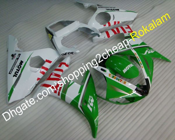

yzf r6 05 yzfr6 yzf 600r6 yzf600 2005 зеленй белй иинг дл мооикла дл yamaha abs плаиковй об