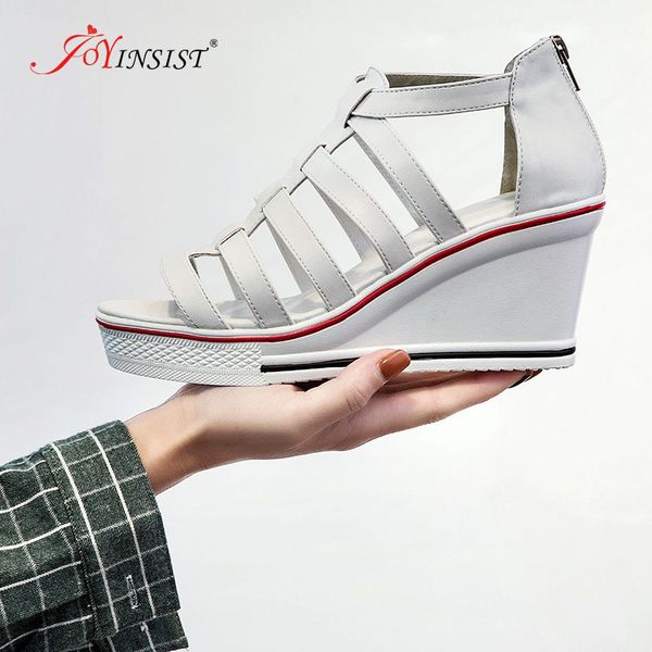 

wedges roman shoes woman platform vulcanized shoes hidden heel height increasing casual female chaussure femme 2020 new, Black