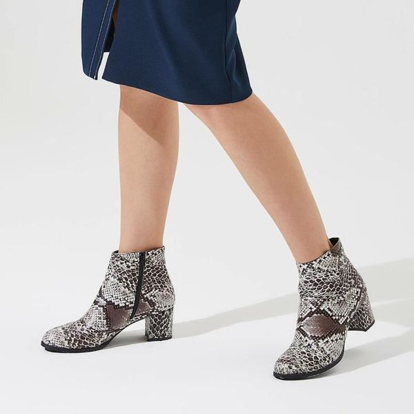 

flo laura21z skin brown women 's boots butigo, Black