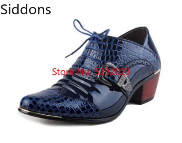 

luxury men formal shoes high heels business dress shoes zapatos de hombres formal shoes men d311 y200420, Black