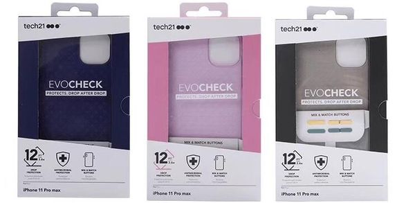 

tec21 drop protective evo check d3o soft tpu tec 21 case cover for iphone 11 11pro 11pro max with retail package