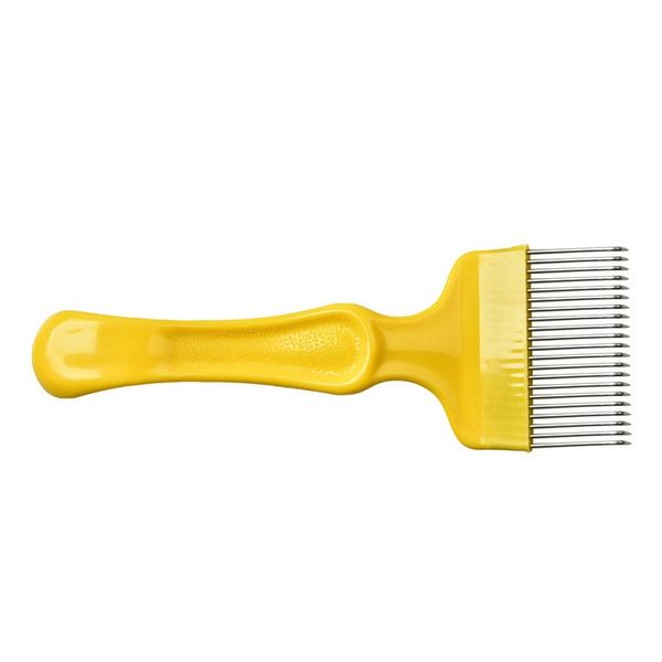 

1шт 21 pin tines comb распечатывания вилка scratcher cut honey bee вилка для пчеловодства инструменты для пчеловодства оборудование