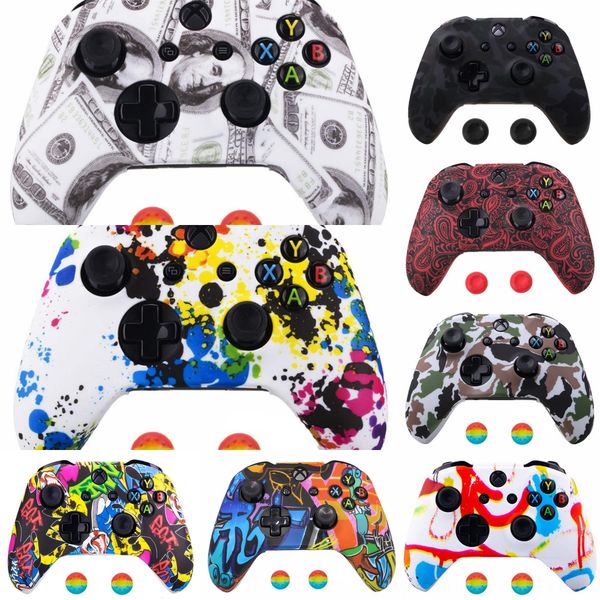 

t62fn лицевая панель зеленый soft touch racing top housing shell case запасная часть для контроллера xbox one s xbox one x (1708) - sxofx21