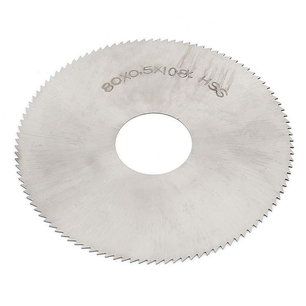 

high speed steel 108t slitting saw blade 80mm x 0.5mm x 22mm