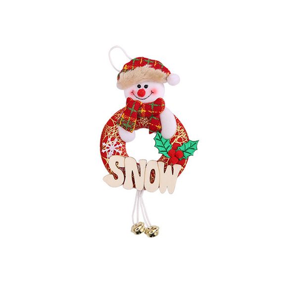 

1 pack creative cute elk christmas ornament colorful delicate christmas tree hanging decoration colorful