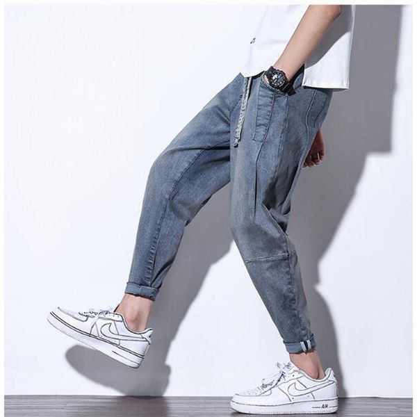 Compre Jeans Sueltos Hombre Hiphop Skateboard Jeans Pantalones